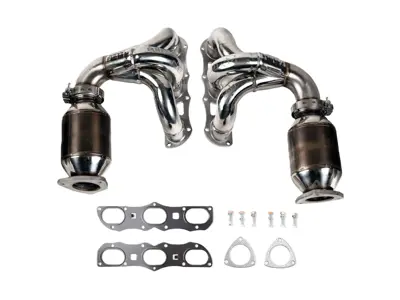 Fabspeed RENNKRAFT modulaire spruitstukken met HJS katalysatoren. Porsche 991 Carrera (2012-2016) - 99111341102, 99111341104, 99111341202, 91111341204 - FS.POR.991.MH.SCCB, FS.POR.991.MH.SC